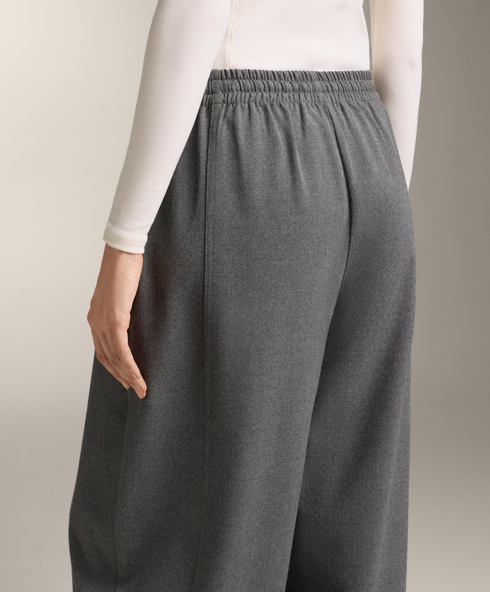 OYSHO Брюки свободного кроя из плотной ткани, маренго