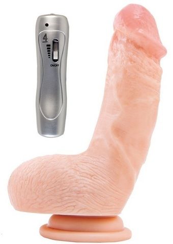 Мультискоростной реалистичный вибратор RealStick #109, 15 см