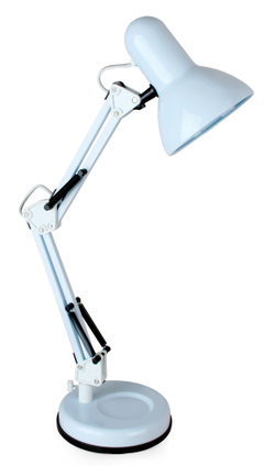 Светильник Camelion KD-313 C01 13639 настольный на основание E27 белый 60Вт