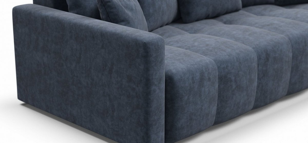 Угловой диван Босс Тренд Велюр Роял топаз