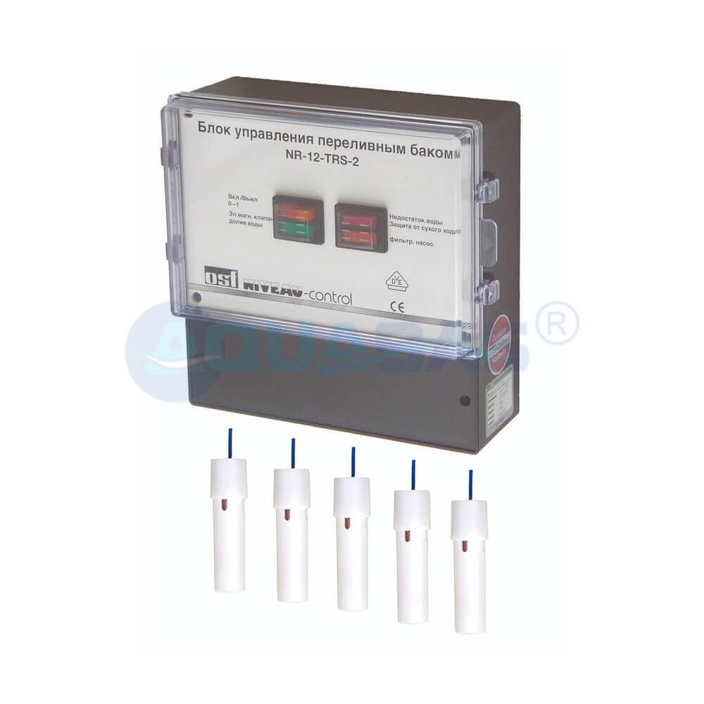 Блок управления переливной емкостью OSF NR-12-TRS-2 без э/м клап. для 4-5 электродов (303.008.2020)