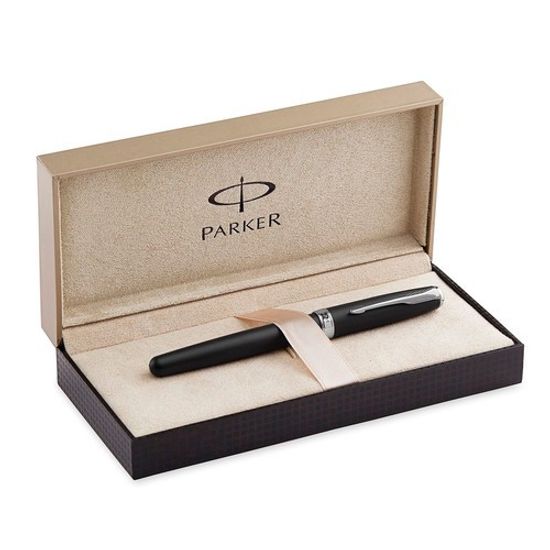 Перьевая ручка Parker Sonnet F529, цвет: MattBlack CT, перо: F,  S0818070