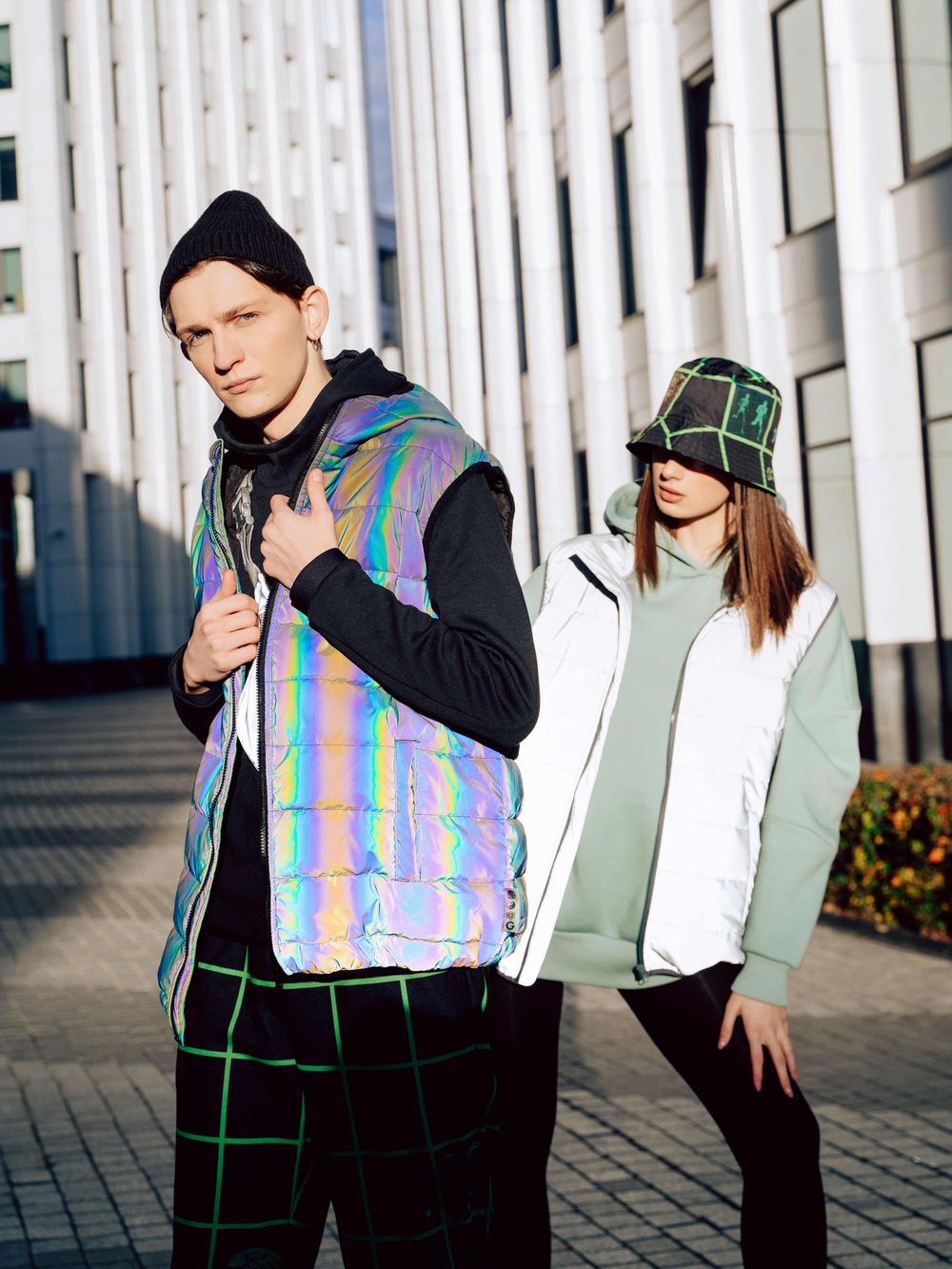 Жилет Гидроплан Rainbow Светоотражающий Черный Унисекс