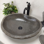 Раковина из речного камня RS-62023 (57*48*15)