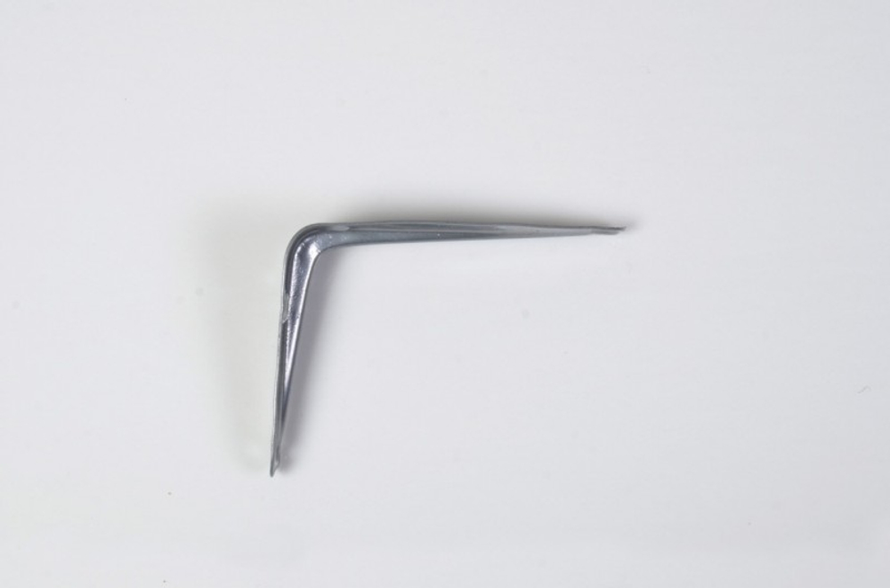 Консоль с одним ребром жесткости, 70х100 стальной