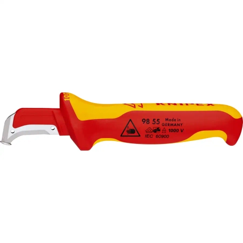 Нож для удаления изоляции 155 мм Knipex 98 55