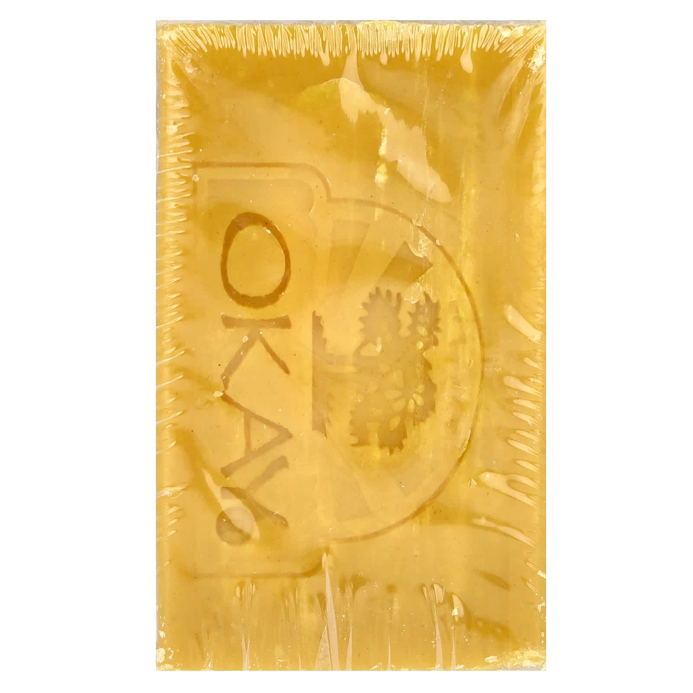 Okay Pure Naturals, Натуральное мыло с куркумой, для лица и тела, 155 г (5,5 унции)