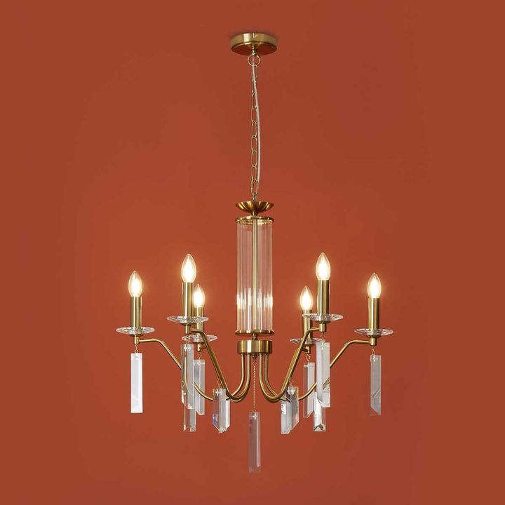 Подвесной светильник Freya FR2041PL-06BS