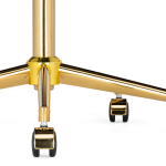 Офисное кресло Woodville Честер темно-серый, золото