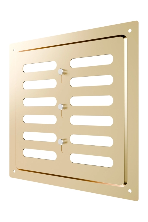Решетка 2020MER метал. регулир. Gold