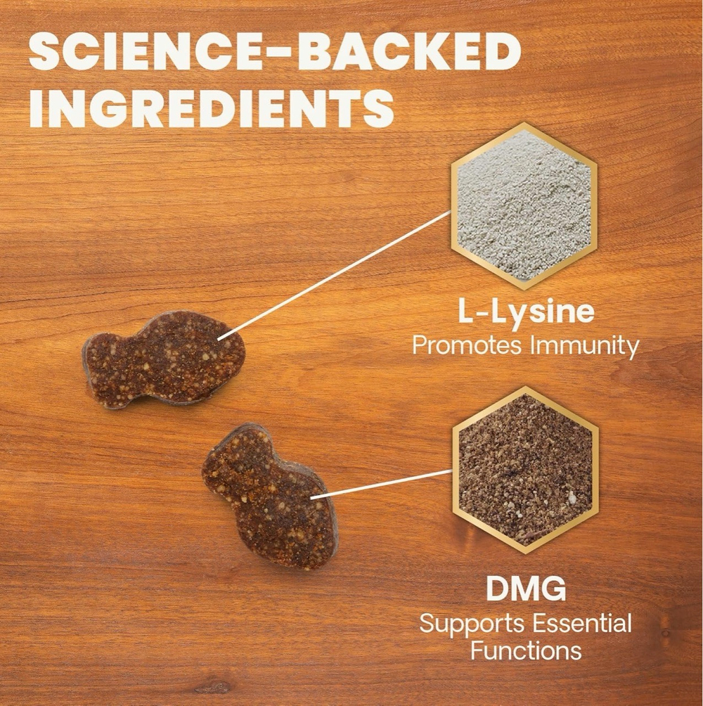 Vetri-Science Lysine Plus л-лизин в лакомстве 120 шт