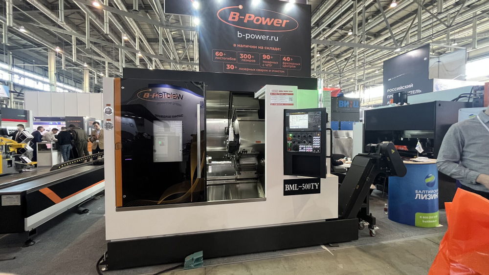 Токарный станок с ЧПУ B-Power BML-500TY