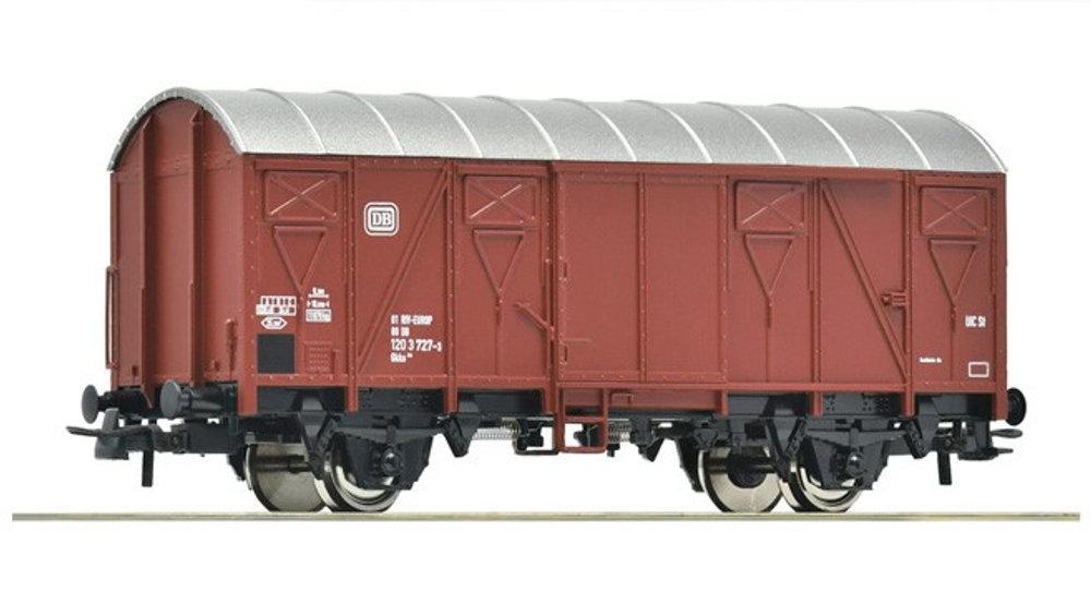 Крытый вагон, DB (Roco без коробки)