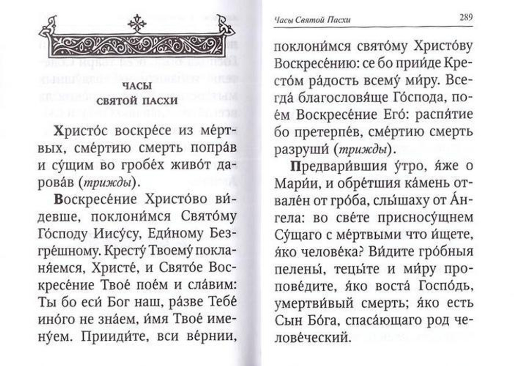 Молитвослов с совмещенными канонами (кожа, карманный, русский язык)