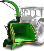 Измельчитель веток и древесных остатков LASKI LS 200T - PTO no-stress