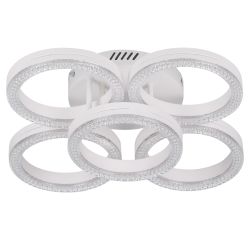 Светильник потолочный светодиодный Rivoli   6187-701 LED 75Вт 3000-6000К белый с пультом