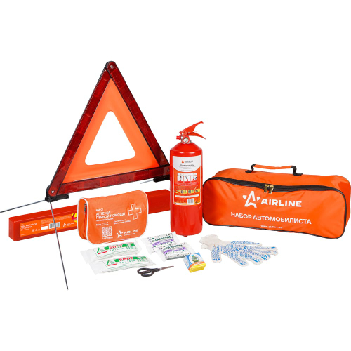 Дорожный набор автомобилиста "Техосмотр" AIRLINE ANA-01