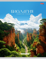 Тетрадь предметная 36л. клетка Биология "Гармония" (Проф-Пресс)