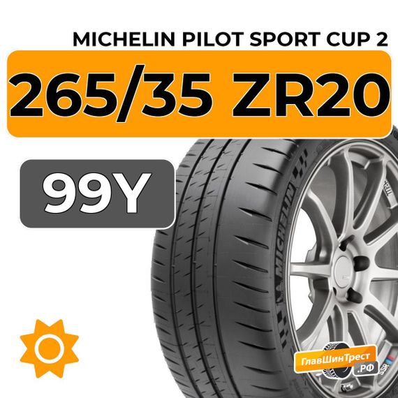 Michelin Pilot Sport Cup 2 265/35 ZR20 99Y XL