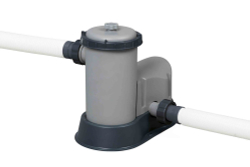 Каркасный бассейн Bestway Steel Pro MAX 549х122 см + фильтр-насос 5678 л/ч, лестница, тент (5618Y BW)
