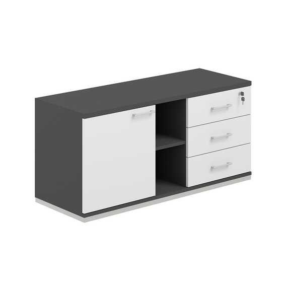 Тумба сервисная Аллегро 1238х462х584 с замком AG.292