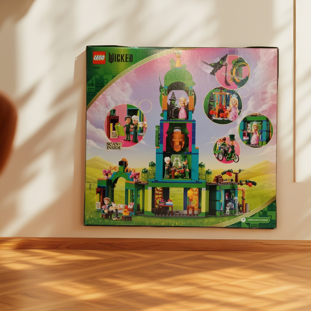LEGO Wicked 75684 Добро пожаловать в Изумрудный город — уникальный набор