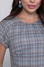 Платье "Вивьен" (клетка) П7087 LT Collection (Акция)
