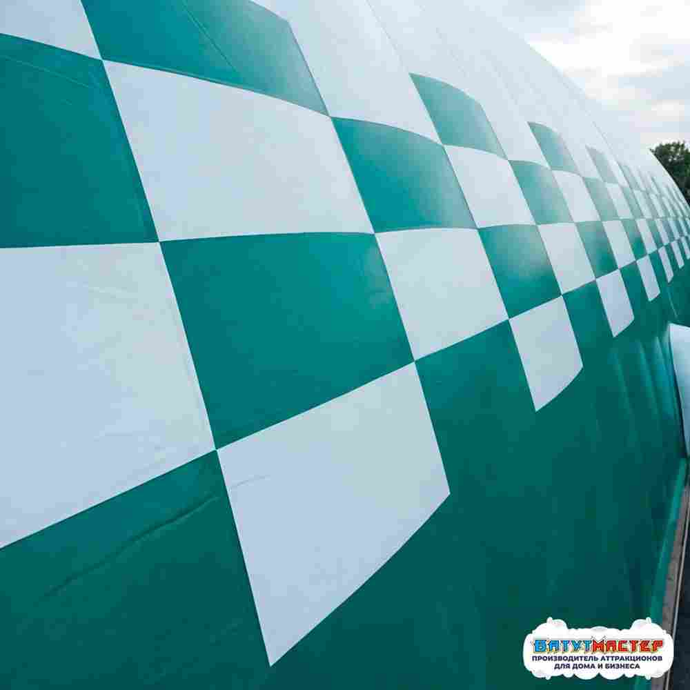 Пневмокаркасная ледовая арена «Морозный Купол», 33×64×10 м