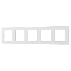 Рамка стеклянная FRM-GLARE-GS-5-WH (Arlight, -) 043805