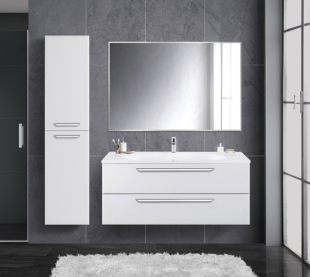 Тумба под раковину Cezares Eco 120 ECO-1200-2C-SO-BL подвесная Bianco Lucido