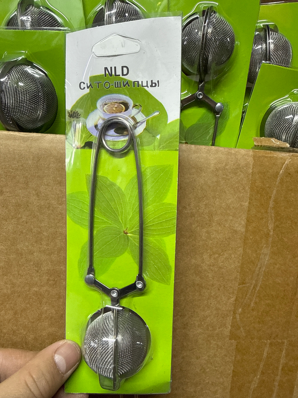 Сито-щипцы для чая