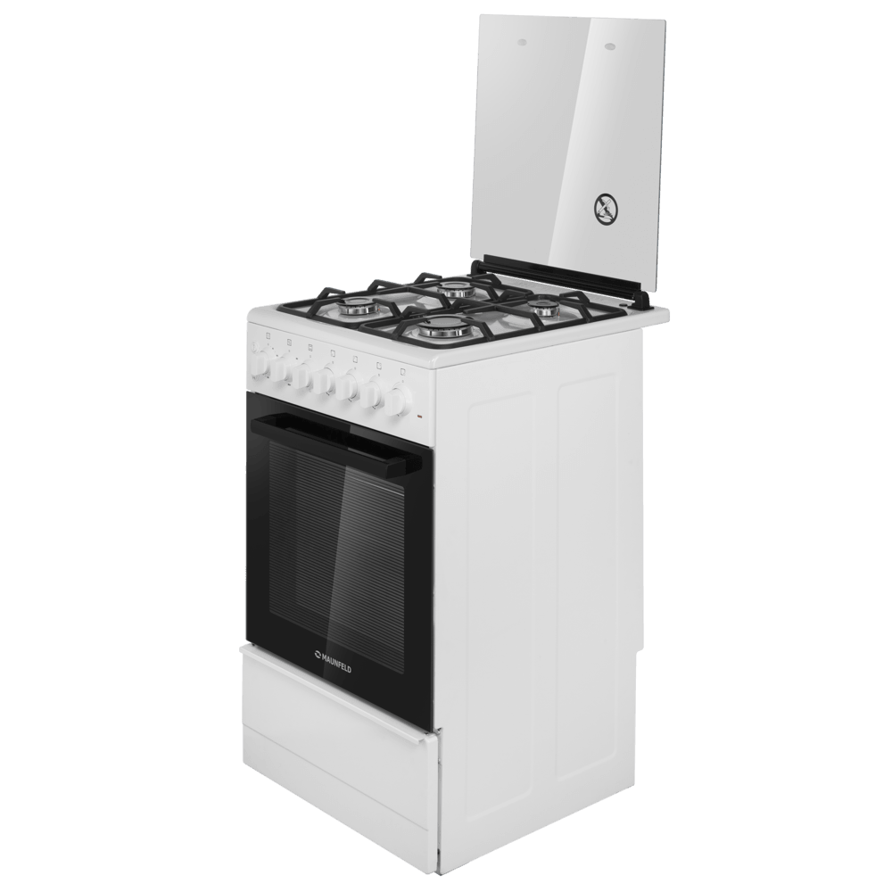 Газовая плита с электрической духовкой MAUNFELD MGC50ECW02