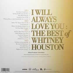 Whitney Houston. I Will Always Love You: The Best Of Whitney Houston (2 LP) Уитни Хьюстон. Лучшее