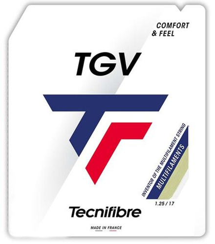 Теннисные струны Tecnifibre TGV (12 m) - natural