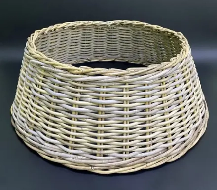 Корзина для декорирования подставки 28х80 см., светло-коричневая, Christmas DeLuxe (85772)