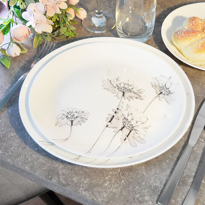 Тарелка обеденная 24см Вдохновение