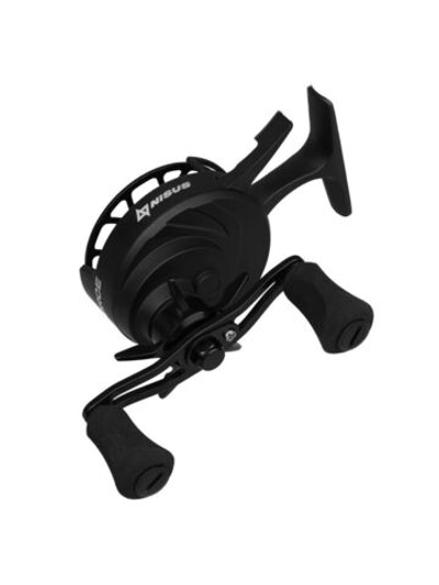 Катушка мультипликаторная зимняя Nisus Force LH (N-BIF-L) 3+1 подшипник