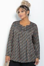 Блуза Ланта (синяя) Б11846 LT Collection