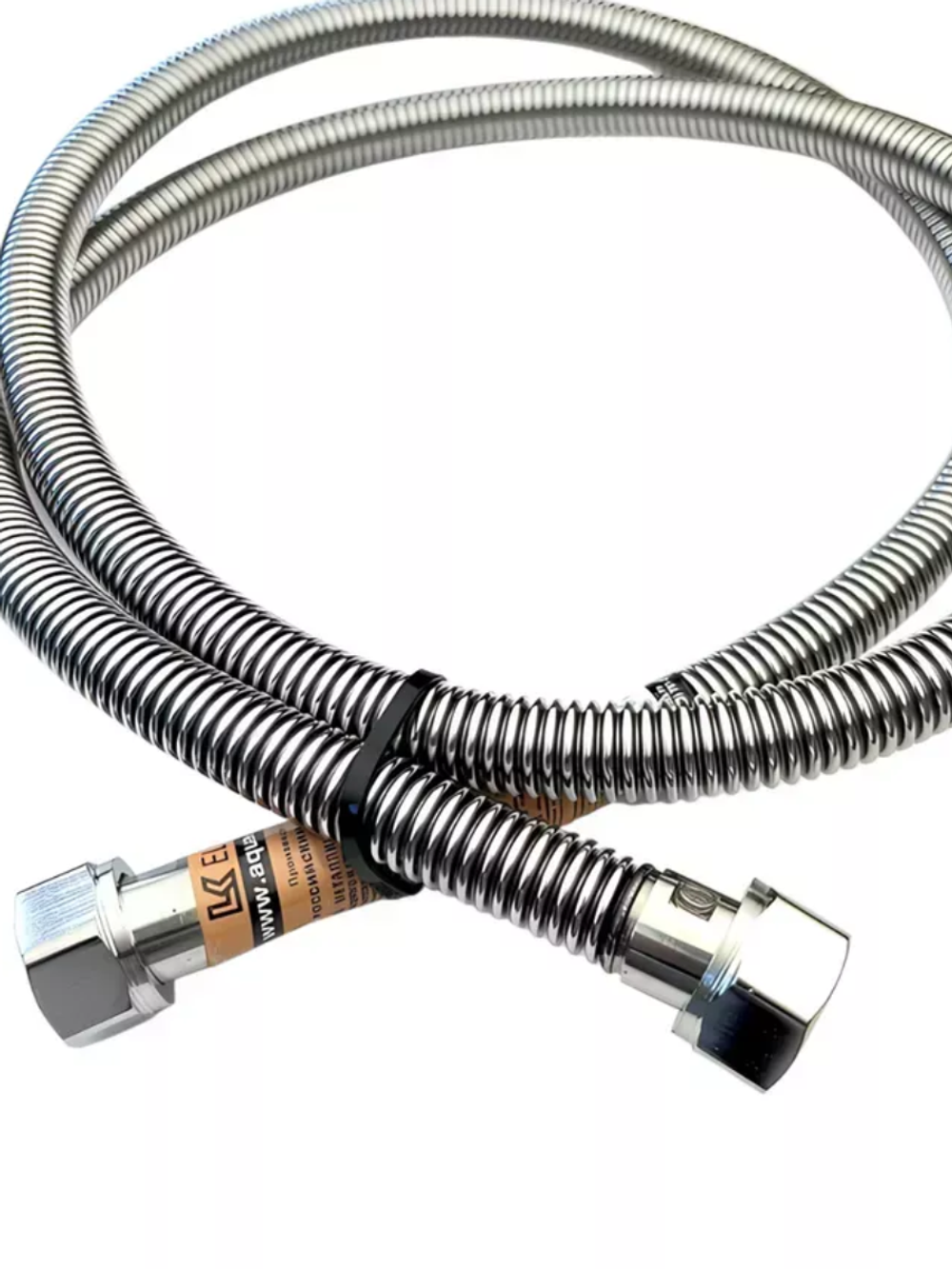 Шланг газовый 2,5 м ELKA Сильфон 1/2" гайка-гайка