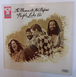 Винтажная виниловая пластинка LP The Mamas and The Papas People Like Us (Germany 1971)