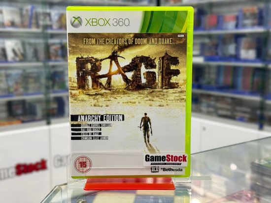 Xbox 360 RAGE Б/У (Английская версия)