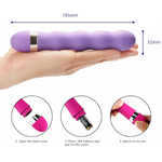 Вибратор Wave power розовый