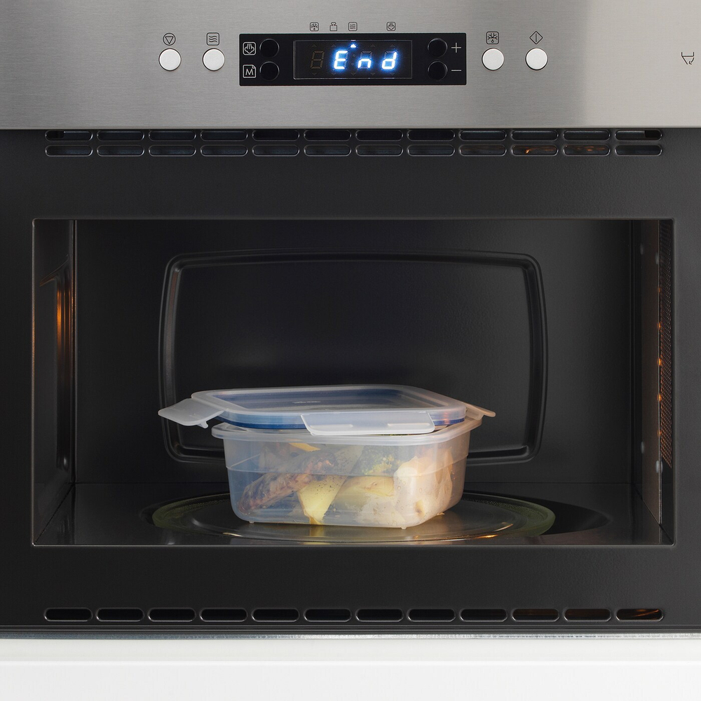 Набор пищевых контейнеров с крышкой IKEA 365+, Пластик, 750 мл, 3 шт