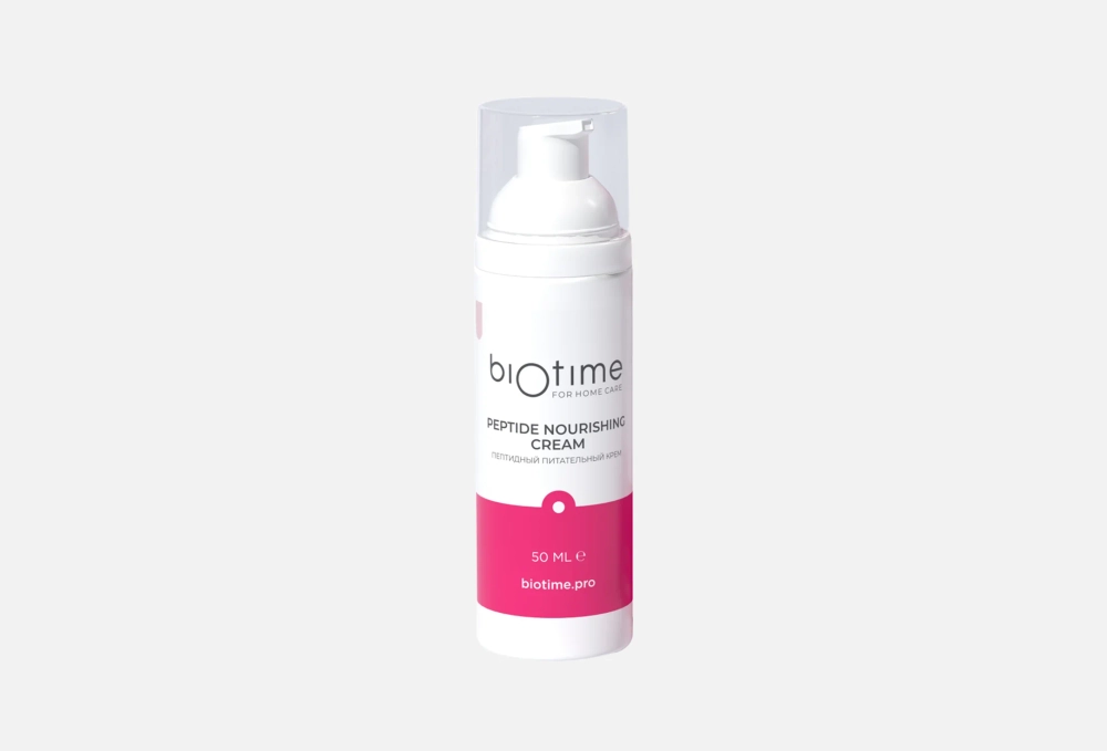 BIOTIME FOR HOME CARE ПЕПТИДНЫЙ ПИТАТЕЛЬНЫЙ КРЕМ, 50мл.