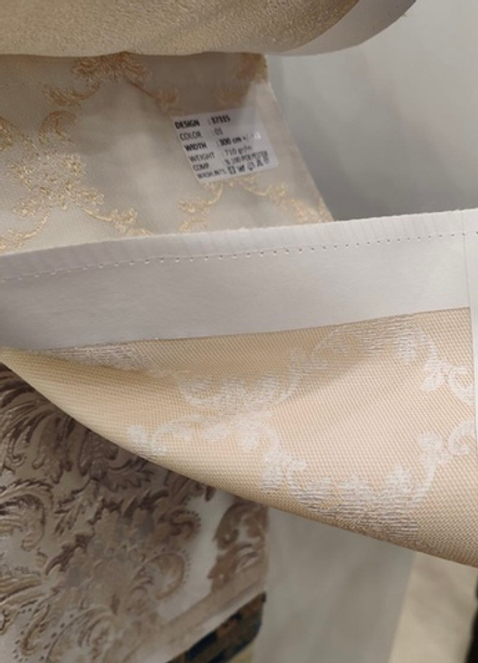 Портьерная ткань Adeko арт. 37315 col. 01 (высота 300 см, Турция)