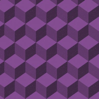 3D кубы в фиолетовых оттенках