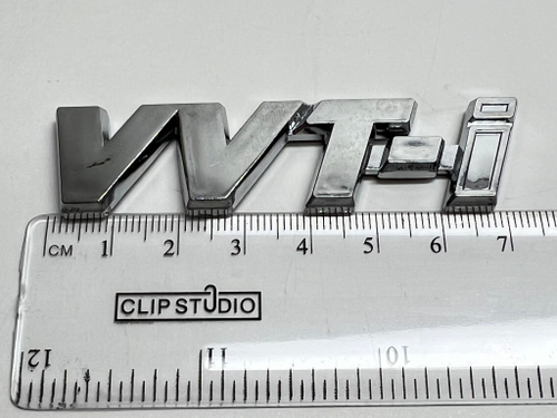 VVT-i / Логотип (шильдик, надпись, эмблема) "VVT-i" для крышки багажника / решетки радиатора / капота (1 шт.)