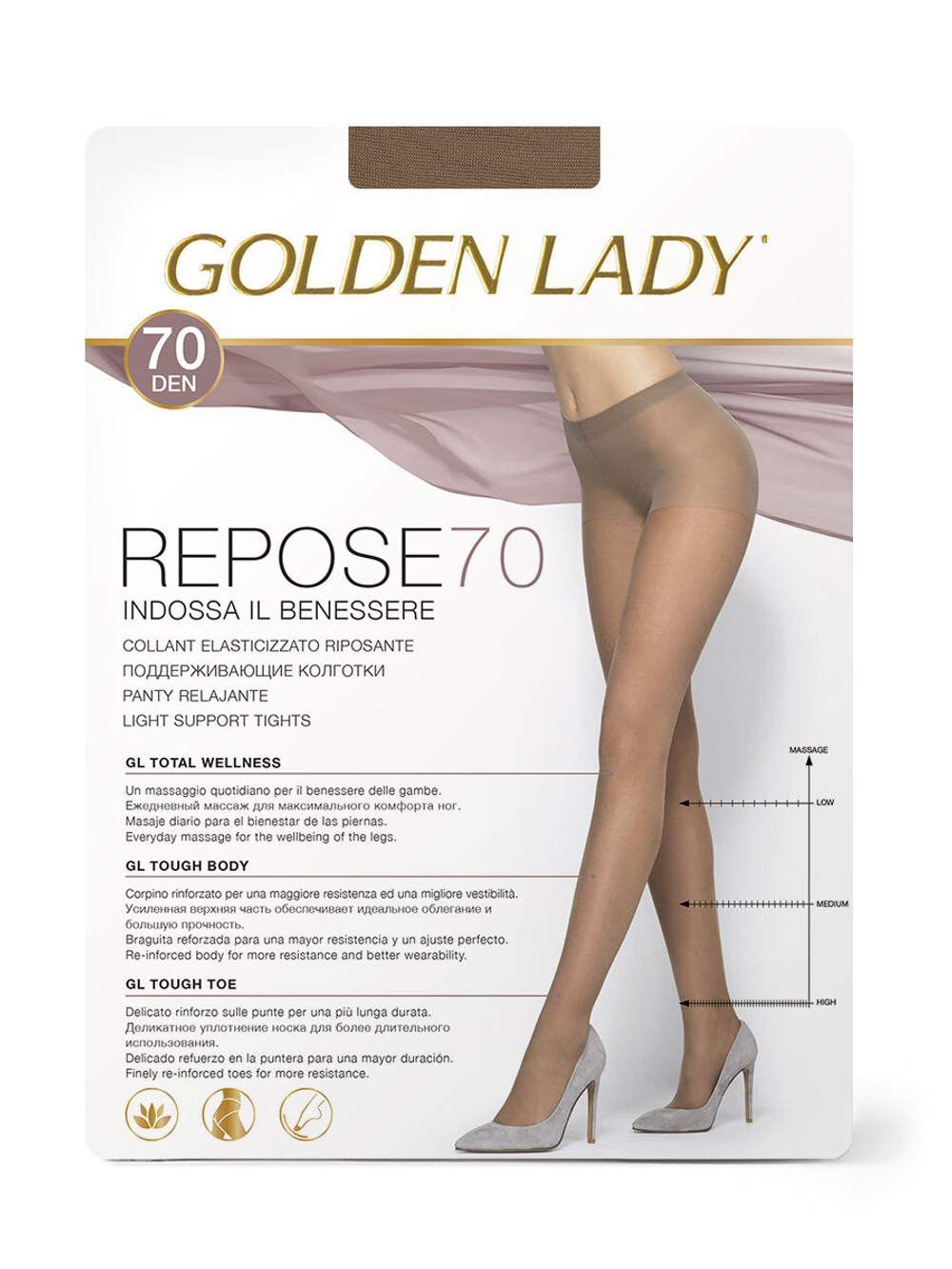 Golden Lady Repose 70