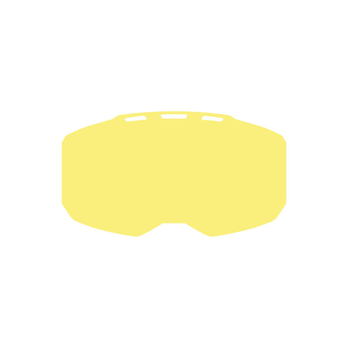 СТЕКЛО ДЛЯ ОЧКОВ KLIM EDGE GOGGLE FOCUS ASPHALT LT YELLOW TINT
