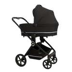 Коляска 4 в 1 Sweet Baby Cupola New + автокресло Elegante Plus с базой i-Size ISOFIX DK780 Moon Black